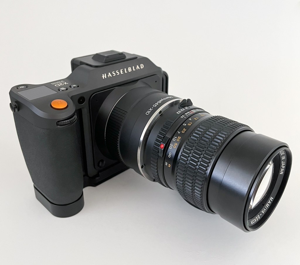 Mamiya 645 Sekor C 150mm f3.5 on Hasselblad&nbsp;X2D