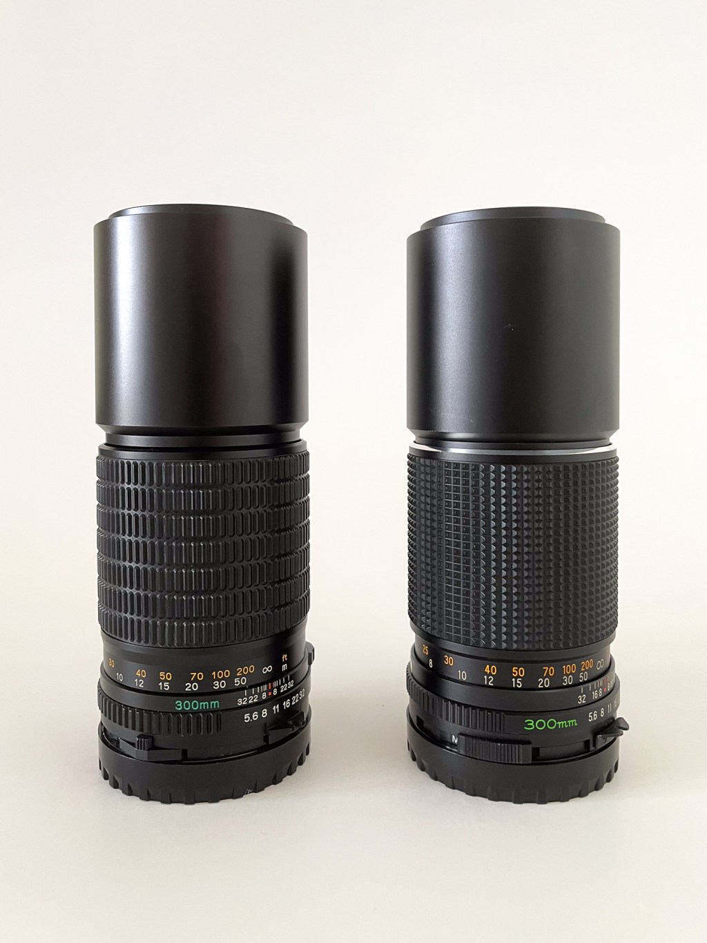 Mamiya 645 300mm f5.6 on Hasselblad X2D: ULD vs. Sekor C versions (and vs the Mamiya&nbsp;telezoom!)