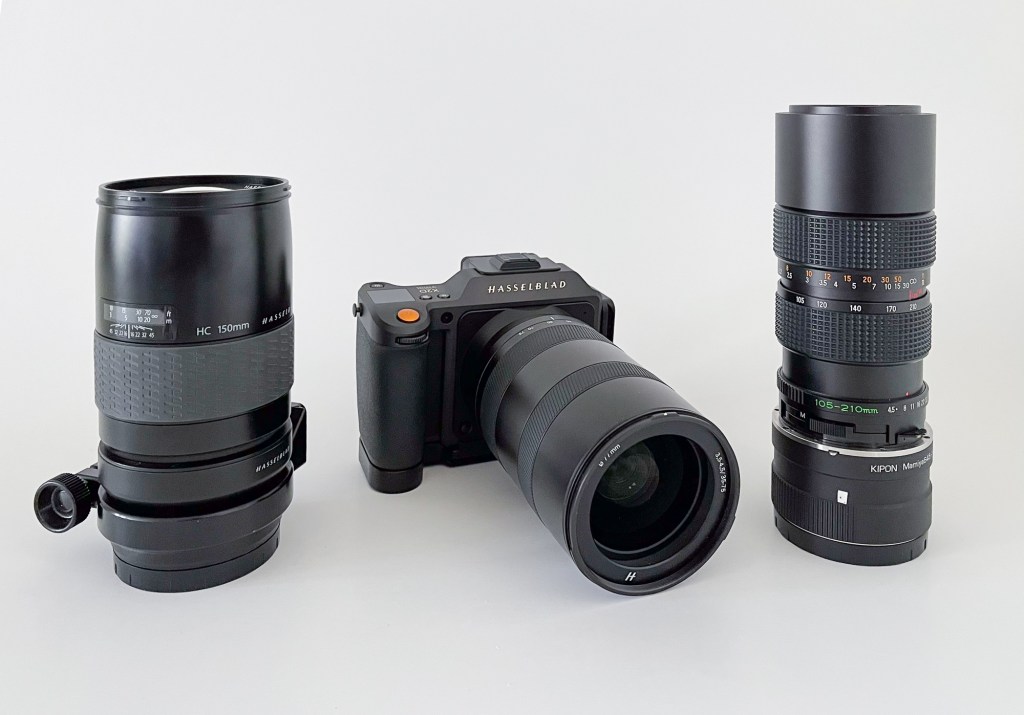 Head to head: Hasselblad HC 150n f3.2 vs Mamiya 105-210 ULD f4.5 on Hasselblad&nbsp;X2D